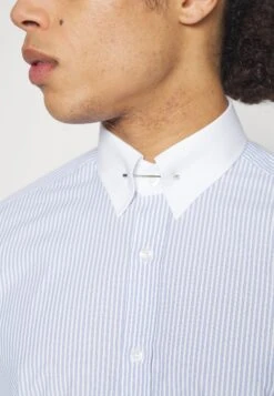 Bookham - Overhemd - White/Blue -ZALANDO WINKEL 1a0370abf93b46569d9909d3e1db2455