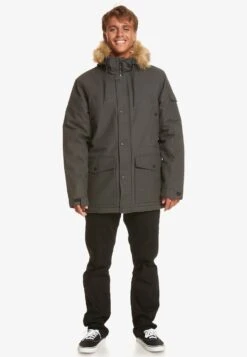 Quiksilver Trip - Résistante- Parka - Grey -ZALANDO WINKEL 1a2b1475951d40ef8436794e4a45f3da