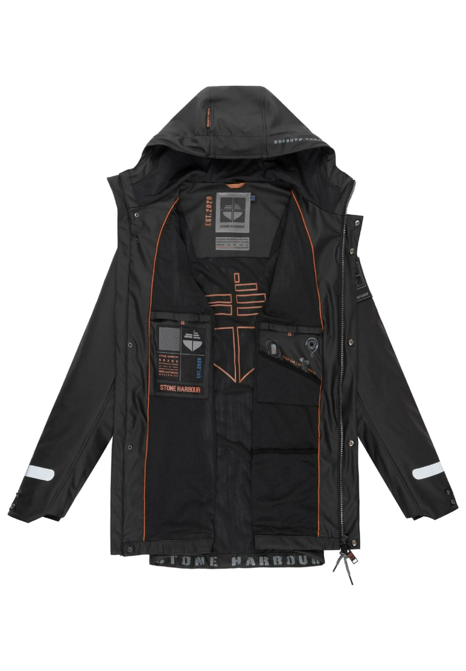 Tamio - Regenjas - Black 6 Tamio - Regenjas - Black - Afbeelding 4