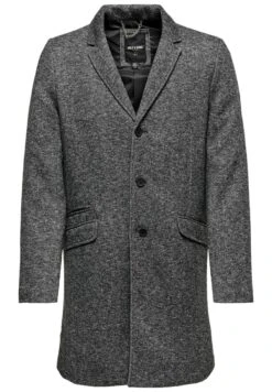 Only & Sons Onsjulian King Coat - Mantel - Dark Grey Melange -ZALANDO WINKEL 1b2c5abdb5ff4a3984820c89cc29c034