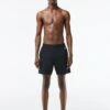 Lacoste Zwemshorts - Noir Noir Blanc