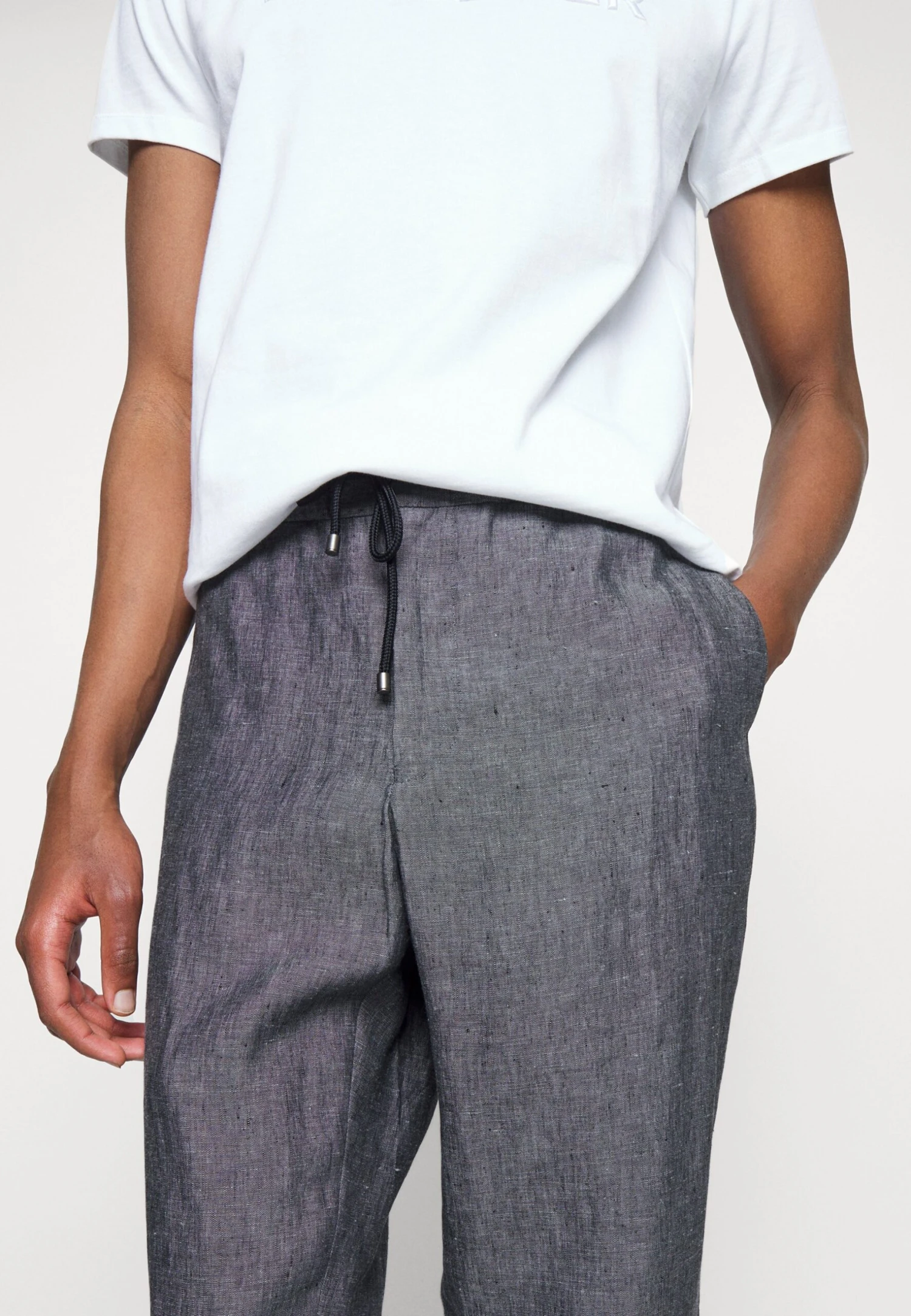 Drawstring Trousers - Broek - Grau 8 Drawstring Trousers - Broek - Grau - Afbeelding 6