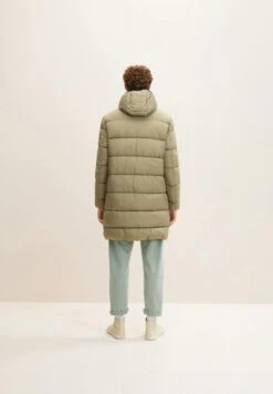 TOM TAILOR Denim Puffer - Winterjas - Dusty Olive Green -ZALANDO WINKEL 1c5d84ded0fe4a3db201ae81ca4947ac