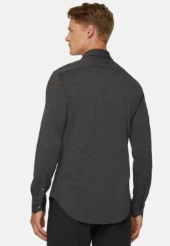 B Tech Stretch- Overhemd - Charcoal -ZALANDO WINKEL 1d50d58203cd4fde981b251f297b06b6