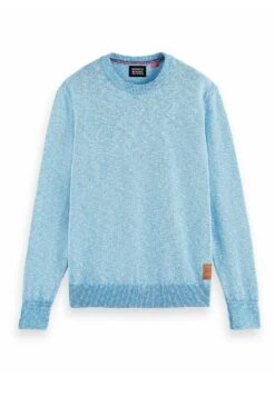 Scotch & Soda Crewneck- Trui - Sky Blue Melange -ZALANDO WINKEL 1d5eb76d471c4b0cb226e109352699b6