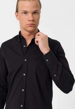 Casual- Overhemd - Black -ZALANDO WINKEL 1d812ec1247b44b9b772cbc9eee94272