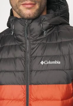 Columbia Powder Lite™ Hooded Jacket - Winterjas - Warp Red/Shark -ZALANDO WINKEL 1e3b9ad1439d4940b389ef0b5dfc62a6