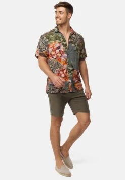 Indicode Jeans Kurzarm Inwalli - Overhemd - Army 7 Indicode Jeans Kurzarm Inwalli - Overhemd - Army -ZALANDO WINKEL 204c5db9457142f28c4daa03d3b758b7