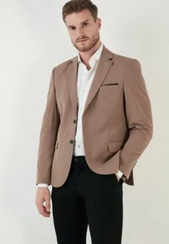 Regular Fit - Blazer - Mink -ZALANDO WINKEL 211b1ef6e1bd4d4ab40c77914f46bd0c