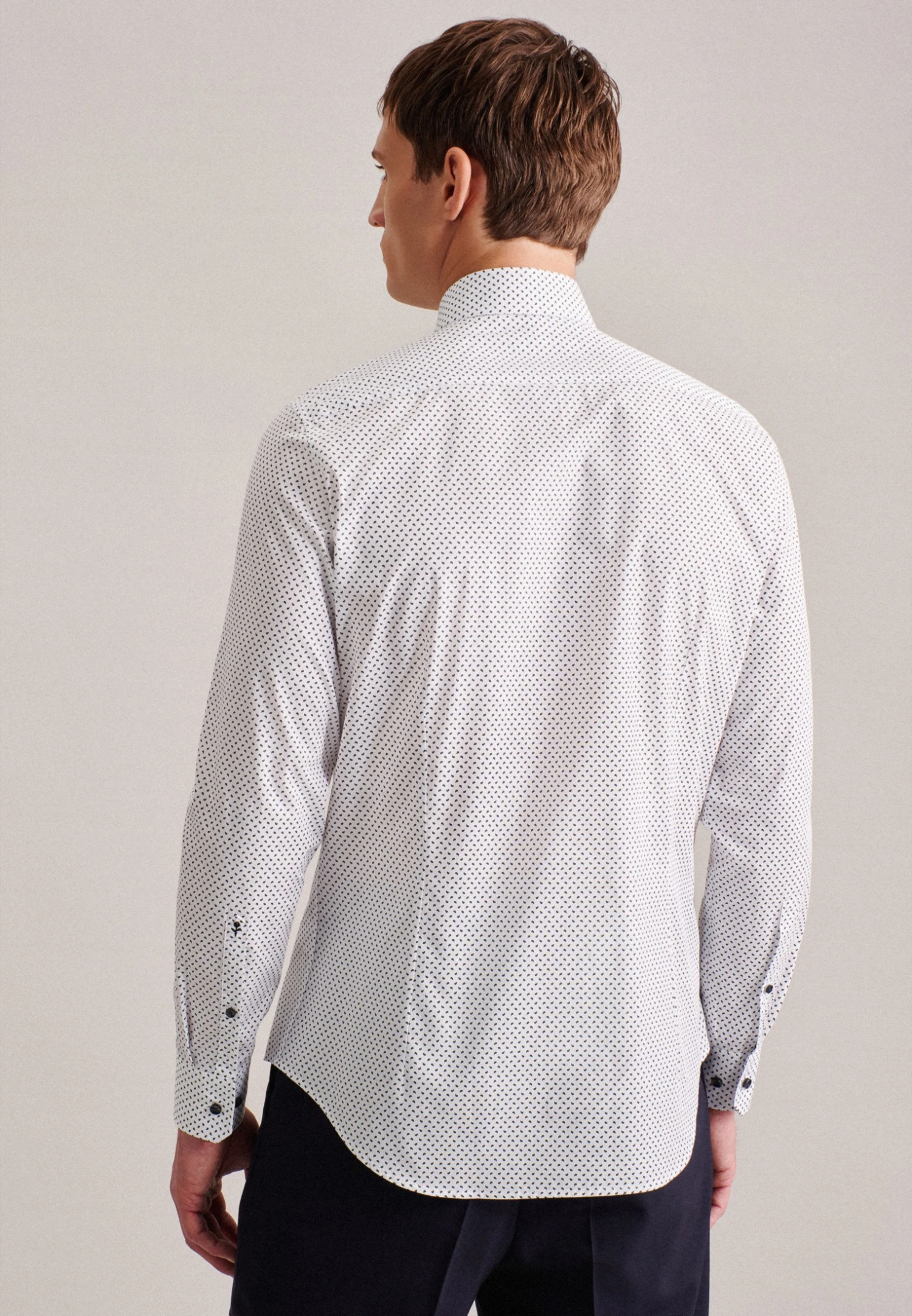 Seidensticker Business Shaped - Overhemd - Grey 4 Seidensticker Business Shaped - Overhemd - Grey - Afbeelding 2