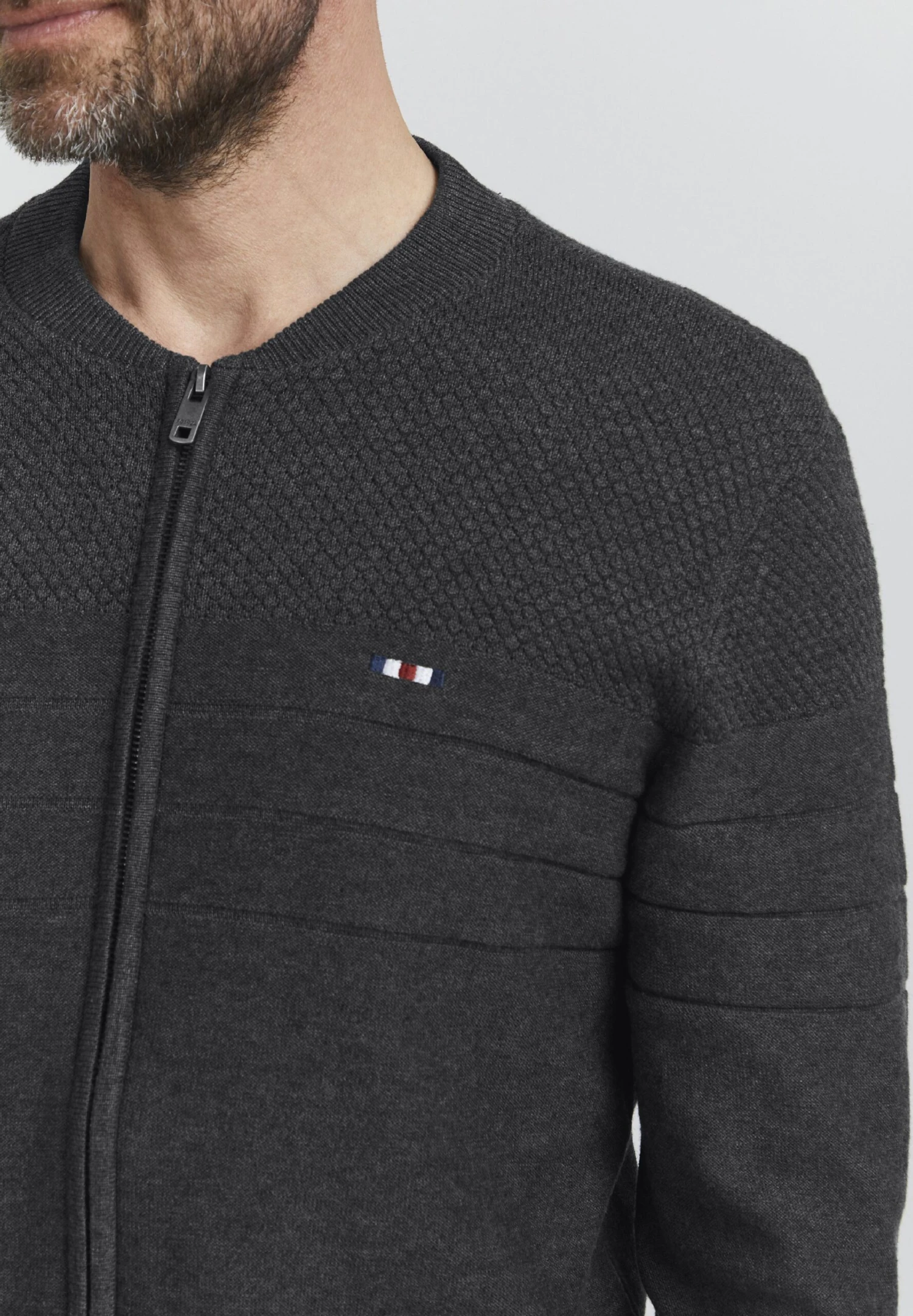 Sabato - Vest - Charcoal Mix 6 Sabato - Vest - Charcoal Mix - Afbeelding 4