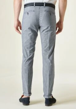 Wales Dyed Cotton Trousers Slim - Broek - Indigo -ZALANDO WINKEL 22c300b237d343eb8bc94cd92f0bf862