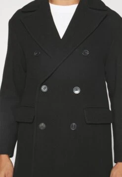 Long Coat - Mantel - Black -ZALANDO WINKEL 235a8b6d8f764be8a002d763c647901d