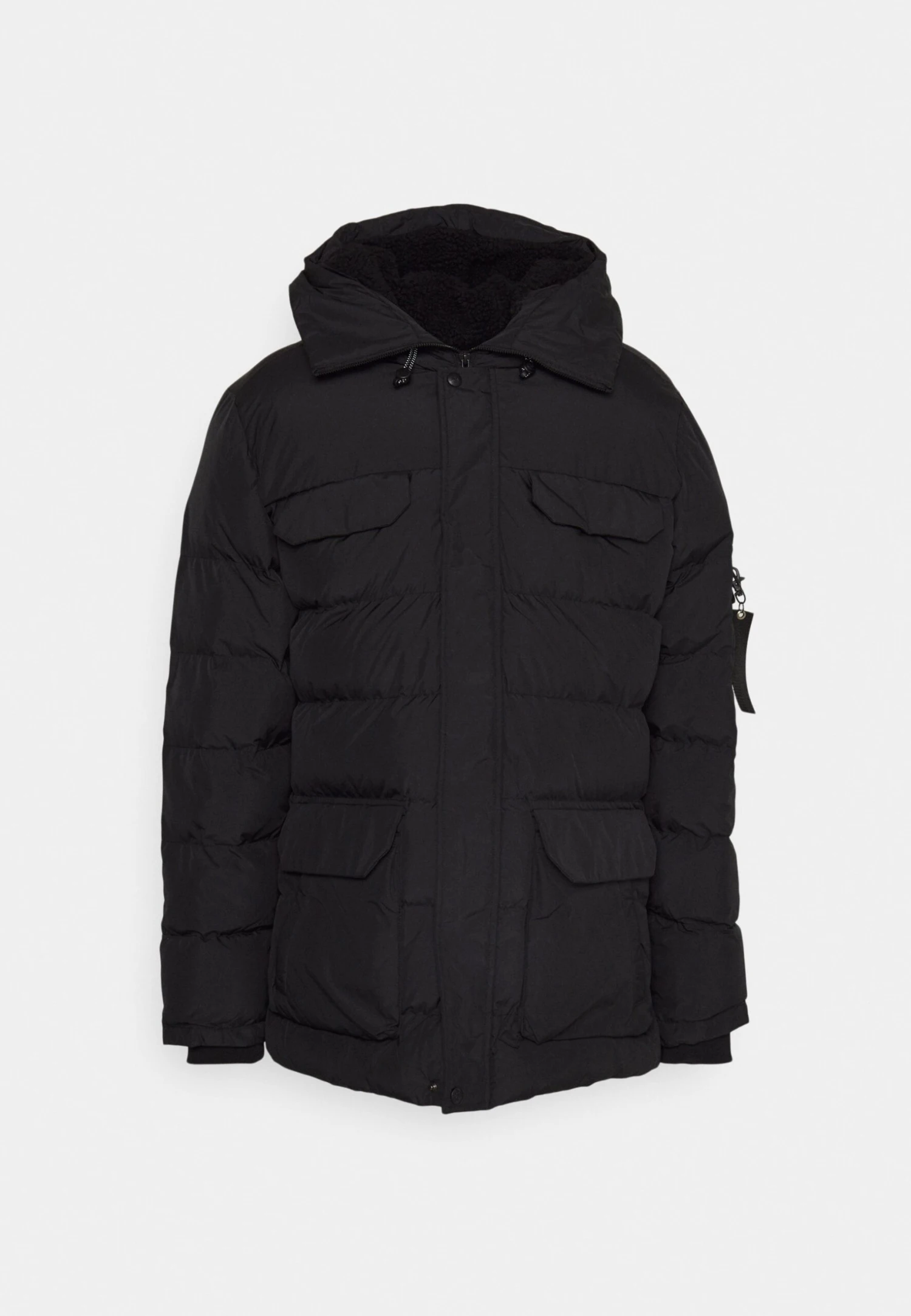 SikSilk Parka Coat - Winterjas - Black 7 SikSilk Parka Coat - Winterjas - Black - Afbeelding 5