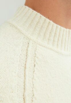 JACK&JONES Premium Mock Neck - Trui - White -ZALANDO WINKEL 24438221550d4b028a153e818890df1a