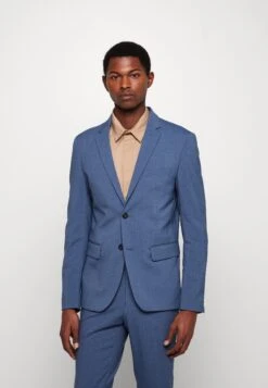 Lindbergh Plain Mens Suit - Kostuum - Steel Blue -ZALANDO WINKEL 24f1e0c551f84c908ed4ee0ec6e7f6ae