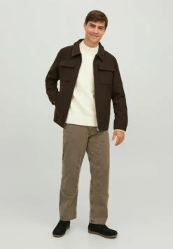 JACK&JONES Premium Mock Neck - Trui - White -ZALANDO WINKEL 25384b44608e4856ad3ed6d53478e7f1