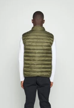 Ellesse Bardy Gilet - Bodywarmer - Khaki -ZALANDO WINKEL 254d32e6bd9c4587a6df16e5ac546ae2