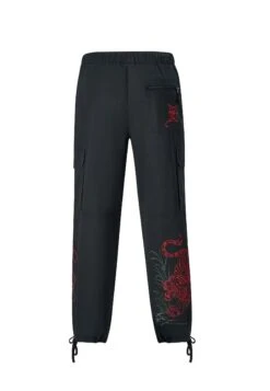 Ed Hardy Jungle Tiger - Cargobroek - Washed Black -ZALANDO WINKEL 266e64a815324f23b824ccc344b0ec5b