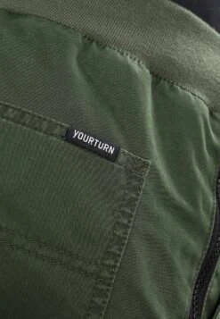 Pier One Cargobroek - Dark Green -ZALANDO WINKEL 267eb1a5169a4c549f08e5f864e0bce4