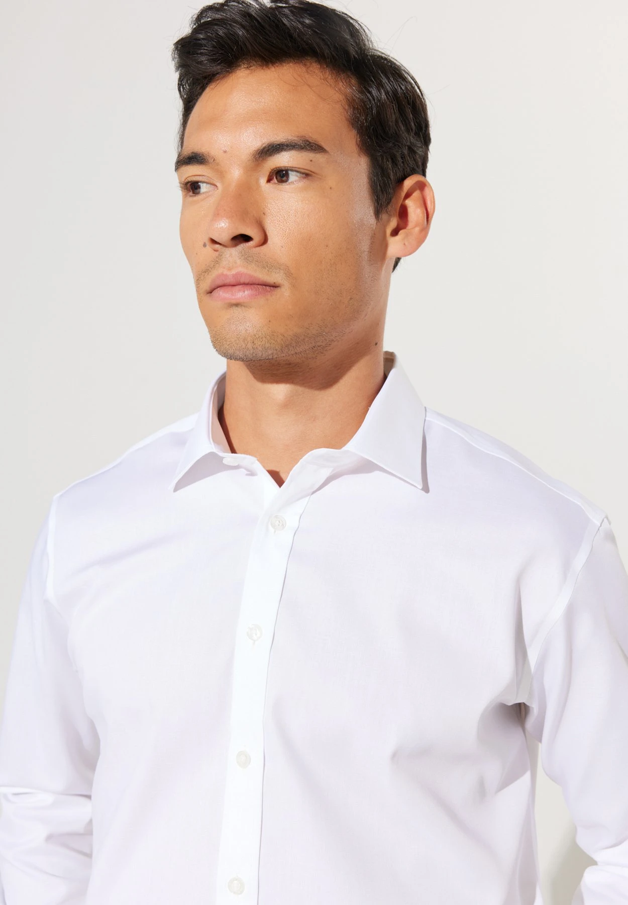 Comfort Fit Non Iron- Overhemd - White 7 Comfort Fit Non Iron- Overhemd - White - Afbeelding 5