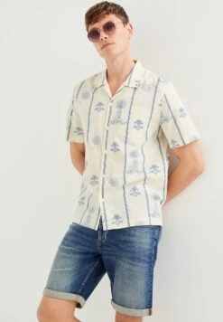 WE FASHION Boxy Fit Met Dessin - Overhemd - White -ZALANDO WINKEL 27decf89453445b89dd0eb65d845c983