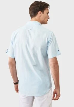 Comfort Fit Short Sleeved - Overhemd - Light Blue -ZALANDO WINKEL 2873bf823b1c472cbe50b4f37ad87e0b