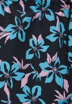 PULL & BEAR Floral Print - Zwemshorts - Black -ZALANDO WINKEL 28b97173c3654b32933186307b9774ca