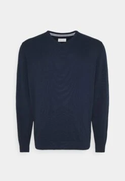 Pier One 2 Pack - Trui - Dark Blue/Mottled Dark Grey -ZALANDO WINKEL 28d041f8ad424ad5b93029d8dba15c42