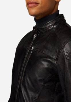 Josh - Leren Jas - Schwarz -ZALANDO WINKEL 2a1e7a52d7794b7cbd05c5bbc5f25114