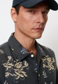 Marc O'Polo Camp Collar Short Sleeves Slits At Side Seams Style - Overhemd - Multi Dark Navy -ZALANDO WINKEL 2ae8c9597bf24e7f966e65b0c7c52efb