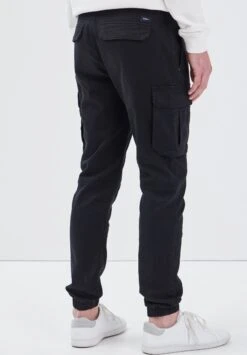 Mit Tunnelzug In Der Taille - Cargobroek - Noir -ZALANDO WINKEL 2b82b5f51d534608904c8b4ca5f6f751