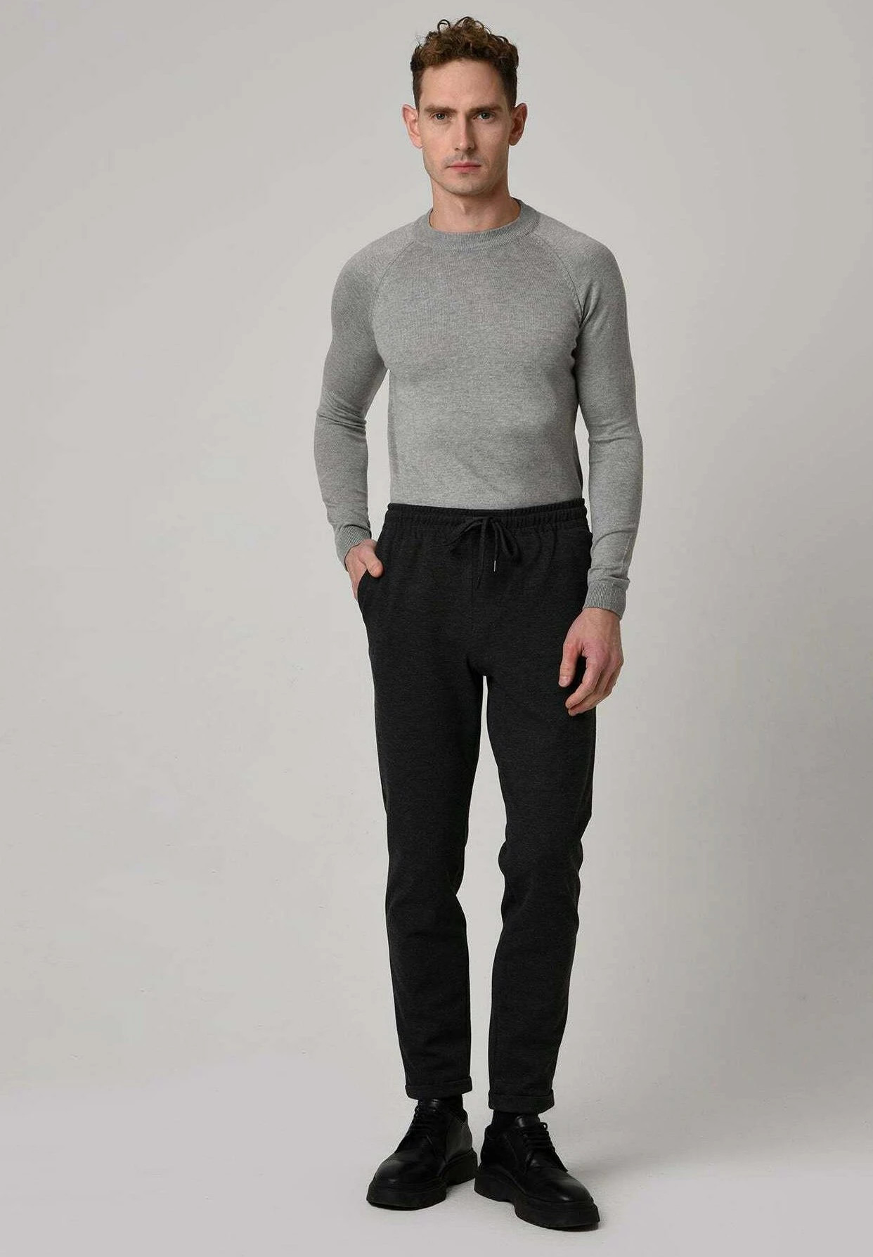 Trainingsbroek - Anthracite 7 Trainingsbroek - Anthracite - Afbeelding 5