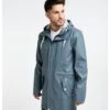 ICEBOUND Urban Rain - Parka - Blaugrau -ZALANDO WINKEL 2df95e49cb0f4984ab7f84ef7d882ce9