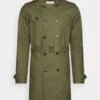 Pier One Trenchcoat - Olive -ZALANDO WINKEL 2e7f2178342842f1b2f76033769cafa7