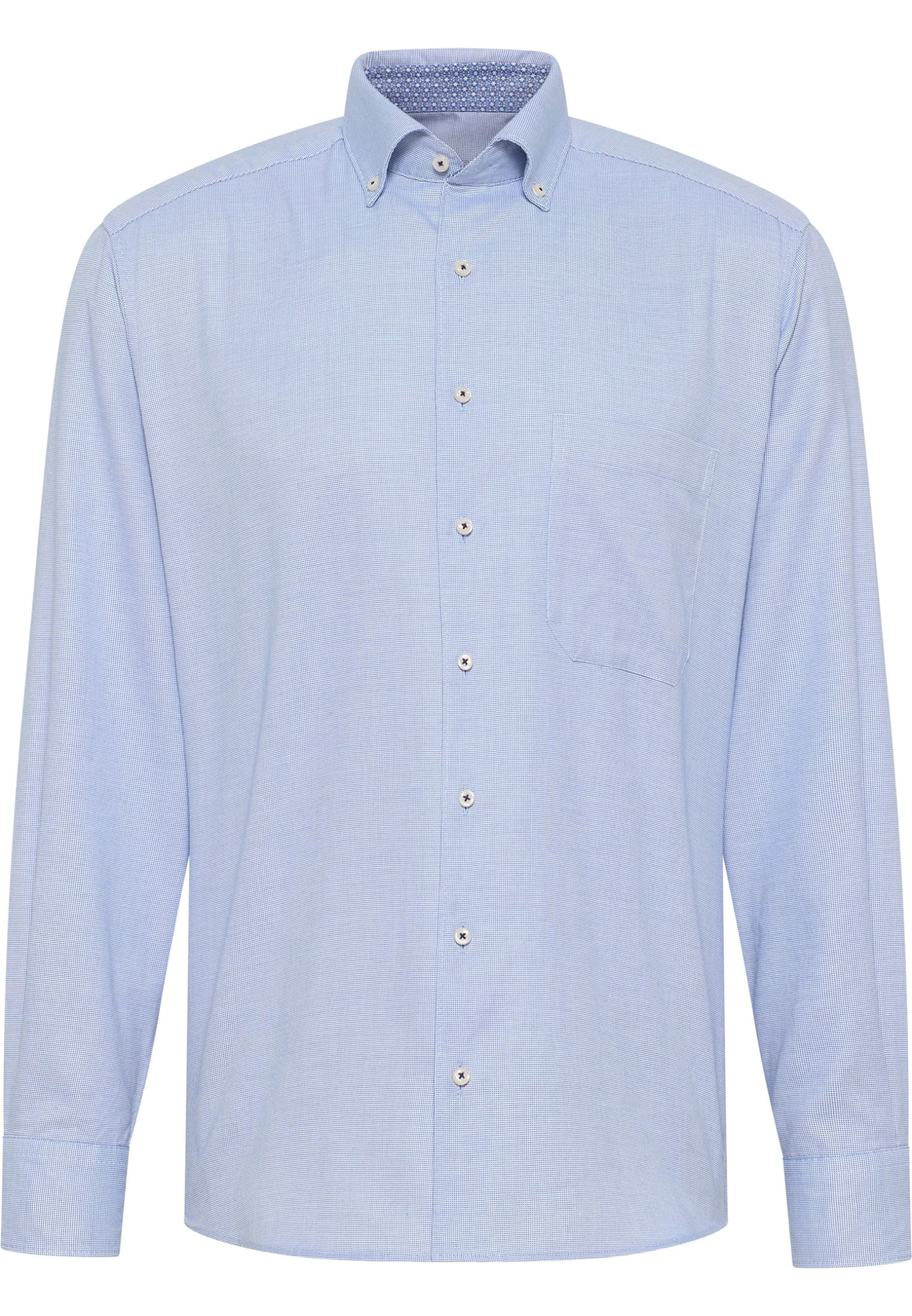 Eterna Soft Tailoring Comfort Fit - Overhemd - Hellblau 6 Eterna Soft Tailoring Comfort Fit - Overhemd - Hellblau - Afbeelding 4