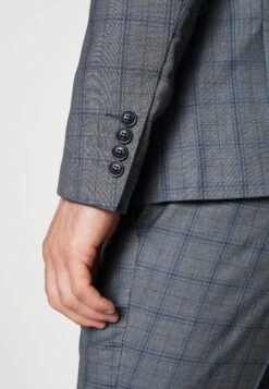 Lindbergh Checked Suit - Kostuum - Grey -ZALANDO WINKEL 2f1c1b585681483c93968a8c0641b53d