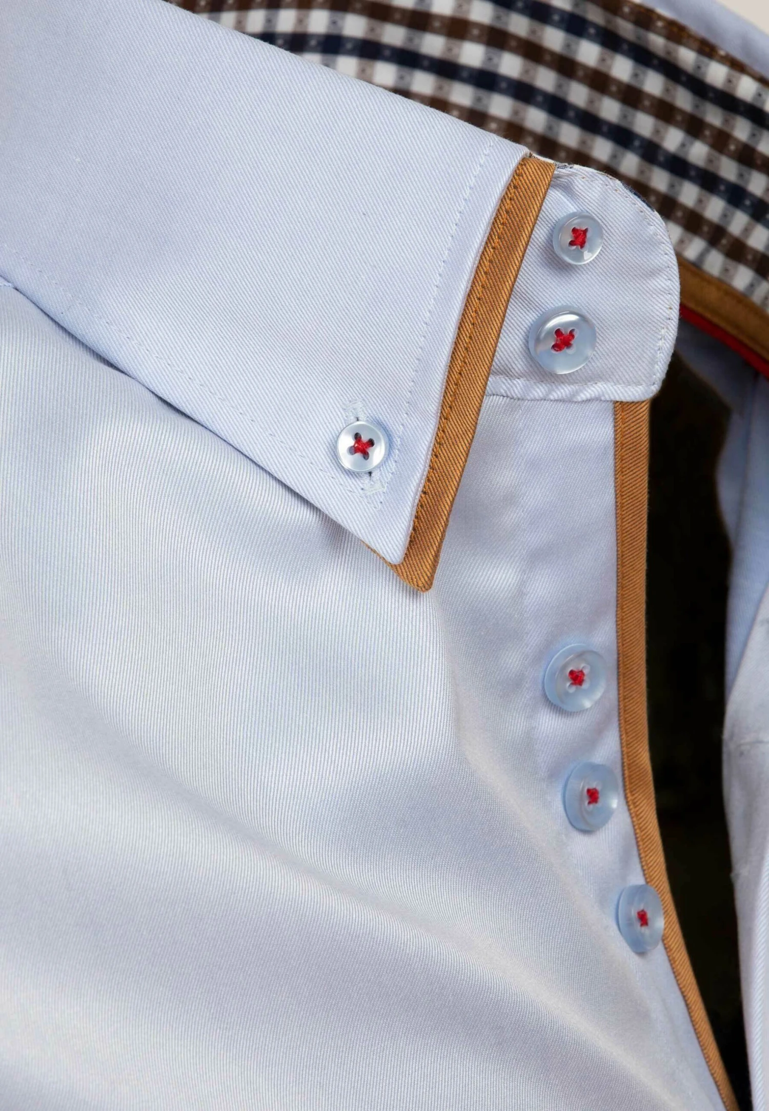 Lange Mouw - Overhemd - Light Blue 6 Lange Mouw - Overhemd - Light Blue - Afbeelding 4