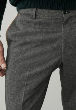 Next Trimmed Donegal Formal - Broek - Grey