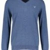 Gant Plus Classic V-Neck New - Trui - Blue