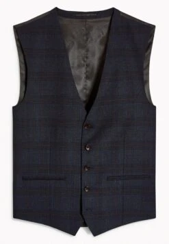 Next Signature Check Slim Fit Suit: Waistcoat - Gilet - Blue 8 Next Signature Check Slim Fit Suit: Waistcoat - Gilet - Blue -ZALANDO WINKEL 301fb815e2b148a0b0c0fdbc07311fa6