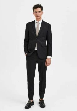 Selected Homme Blazer - Black -ZALANDO WINKEL 3031d80cfbdd45cd8115abc481639f36