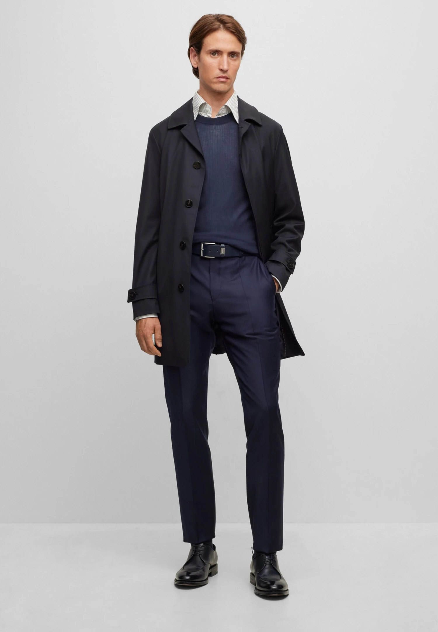 Boss T Glover Lc - Chino - Dark Blue Ten 4 Boss T Glover Lc - Chino - Dark Blue Ten - Afbeelding 2