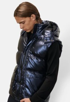 Standard Fit Casual Plain - Bodywarmer - Navy Blue -ZALANDO WINKEL 30e00bdd4f3b46e9bf9fee81abf96166