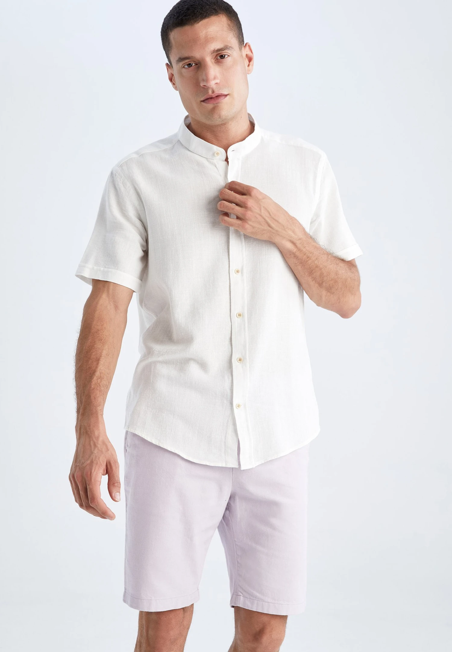 DeFacto Regular Fit - Overhemd - White 3 DeFacto Regular Fit - Overhemd - White