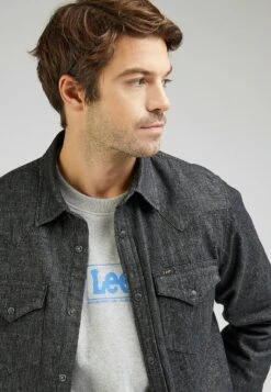 Lee Regular Western- Overhemd - Washed Black -ZALANDO WINKEL 31ec374d06b145de83a2f9aed15e1f12