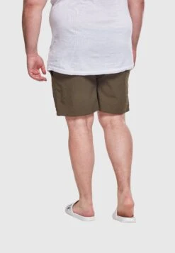 URBAN CLASSICS Block - Zwemshorts - Olive -ZALANDO WINKEL 324fb6100fd64dd38d4aaf8893bbff02