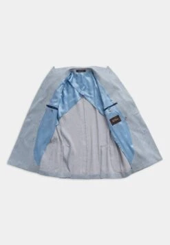 Oscar Jacobson Farris Patch Soft - Blazer - Blue Chambray -ZALANDO WINKEL 3330d2a0a84b460baec1829f1b3b6087