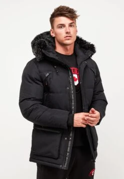 Orford Puffer Parka Jacket - Winterjas - Black -ZALANDO WINKEL 333f6f7fd62c4ca28cdcdae00efc1719