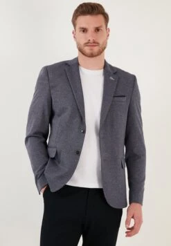 Slim Fit - Blazer - Dark Navy Blue -ZALANDO WINKEL 336ae15064c24bd58e20d3fca74c429e